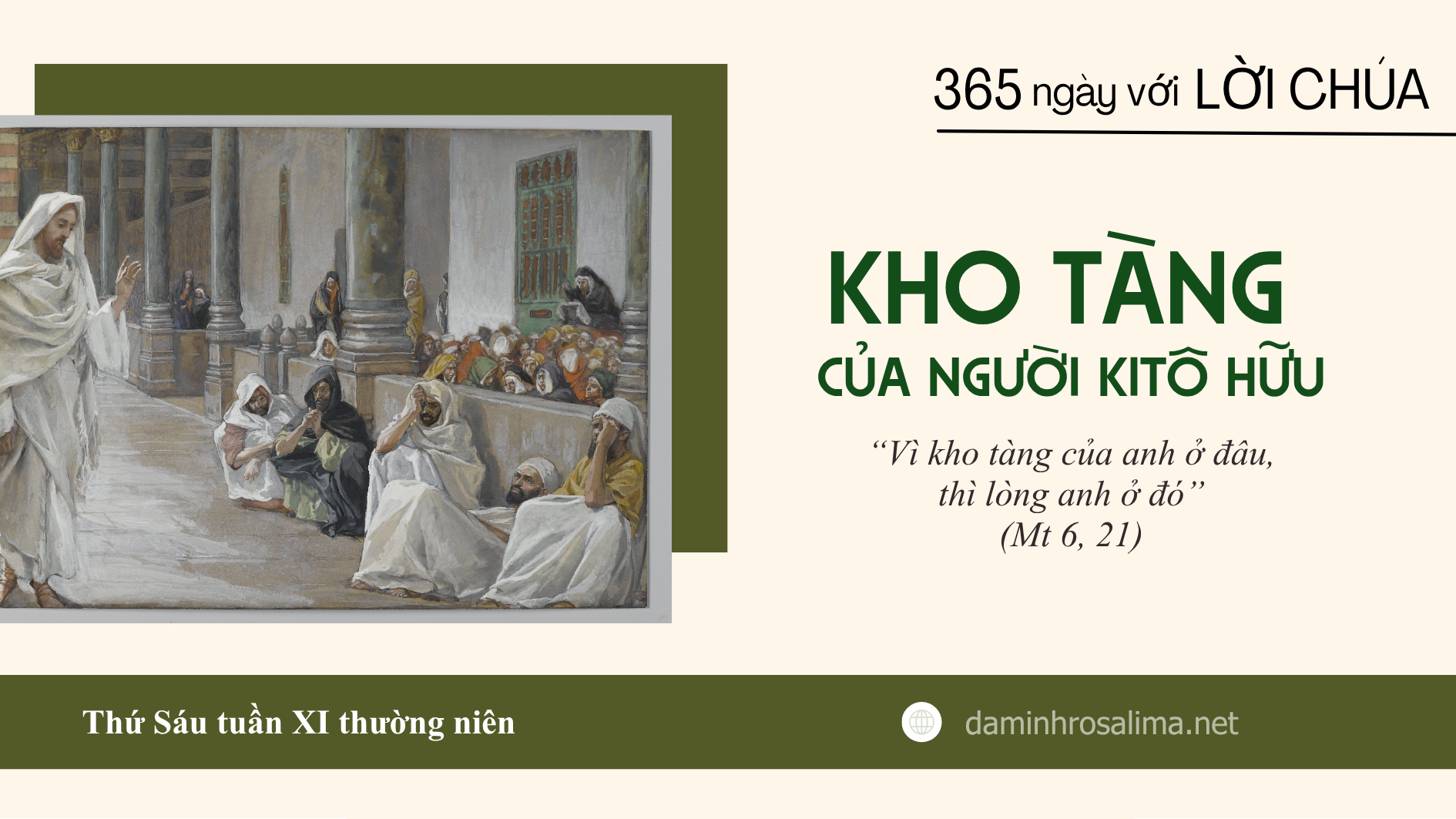 Thứ Sáu tuần XI Thường niên